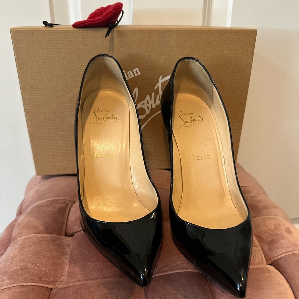 Christian Louboutin Black Pigalle Heels - Picture 5 of 15